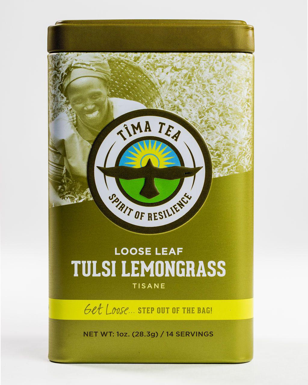Organic Tulsi Lemongrass Herbal Tea